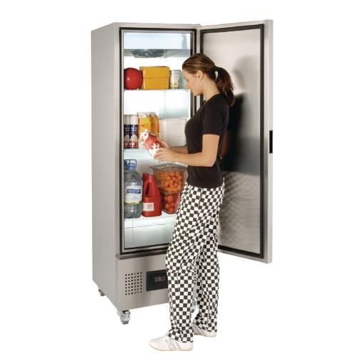 Foster Slimline 1 Door Fridge Cabinet R134a 400lLtr (StSt Ext Alu Int) (Direct)