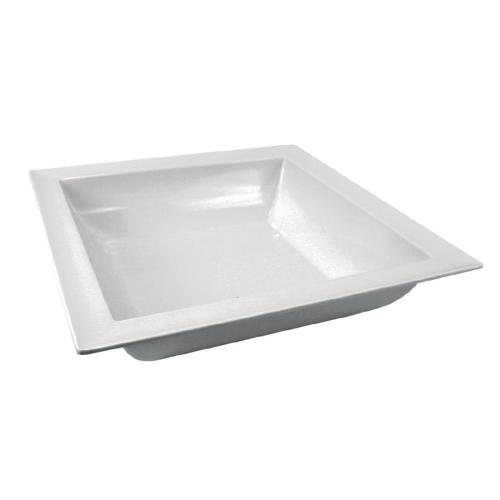 White Dover Bowl - 5Ltr 375x375x90mm