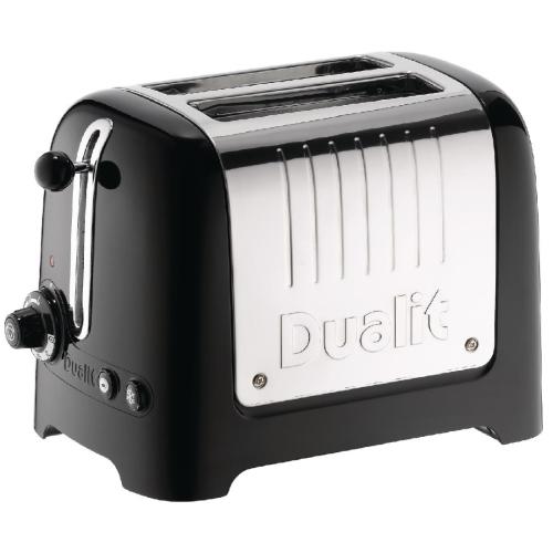 Dualit Lite Toaster 2 Slice Black (No Commercial Warranty)
