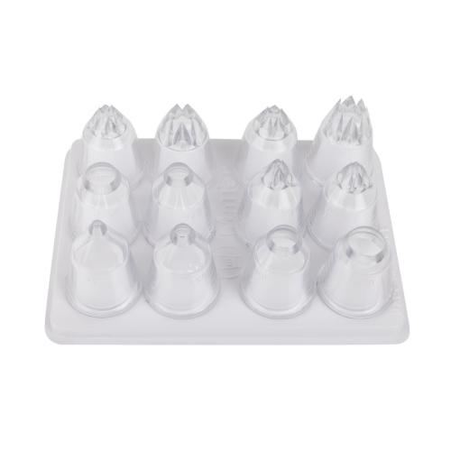 Matfer Bourgeat Assorted Polycarbonate Piping Tube Set (Box 12)