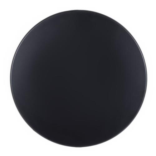 Werzalit Round Table Top Black 055 - 800mm