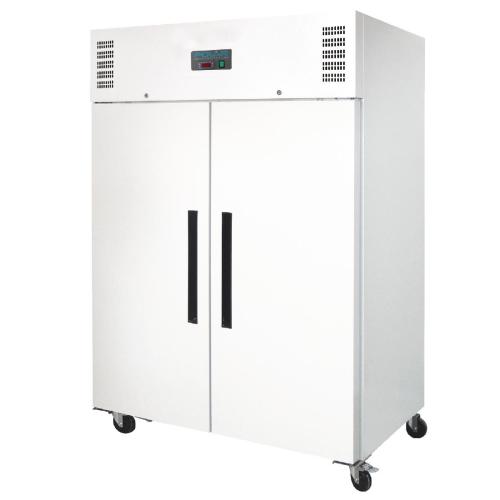 Polar G-Series Upright Double Door Fridge White - 1200Ltr