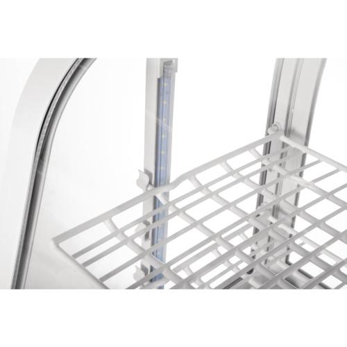 Polar C-Series Countertop Food Display Fridge White - 100Ltr