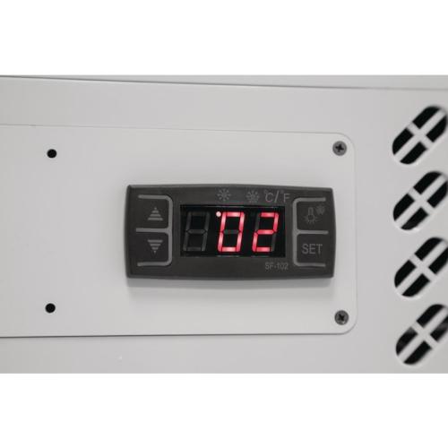 Polar C-Series Countertop Food Display Fridge White - 100Ltr