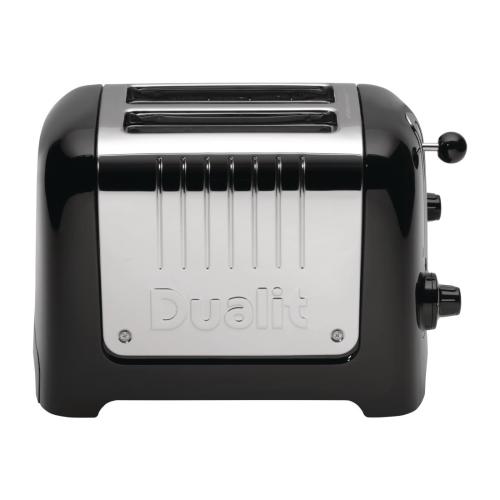 Dualit Lite Toaster 2 Slice Black (No Commercial Warranty)