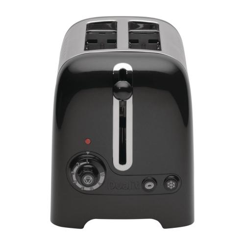 Dualit Lite Toaster 2 Slice Black (No Commercial Warranty)