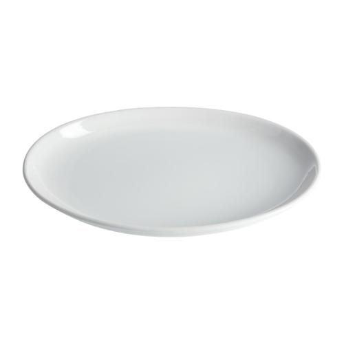 Olympia Whiteware French Deep Oval Plate White - 365mm (Box 2)