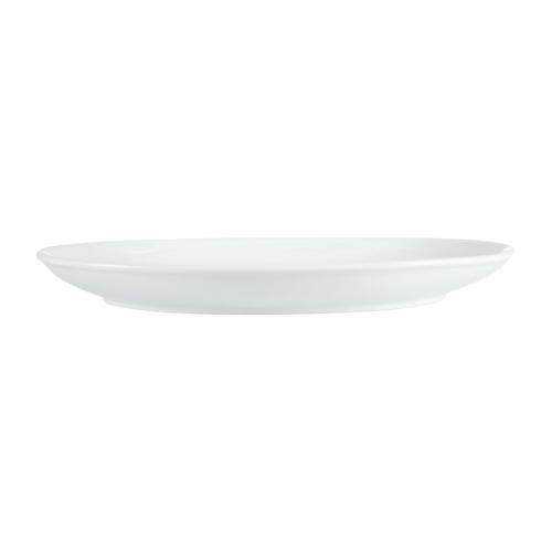 Olympia Whiteware French Deep Oval Plate White - 365mm (Box 2)