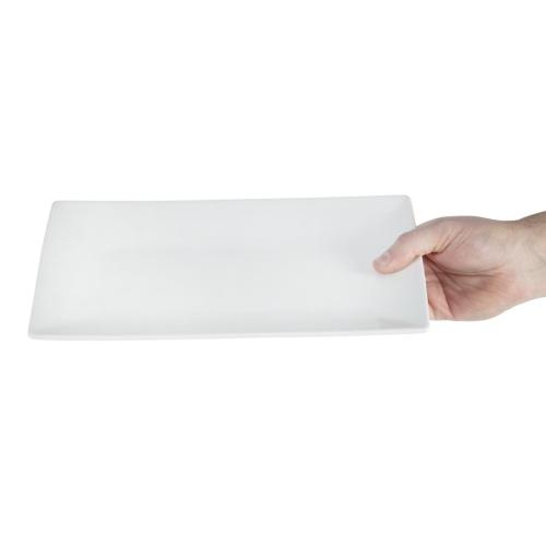Olympia Whiteware Serving Rectangular Platter - 310x180mm (Box 2)