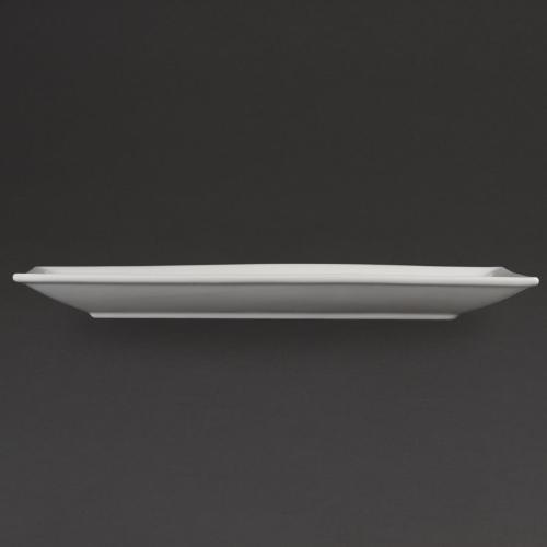 Olympia Whiteware Serving Platters Rectangle Platter - 380x200mm (Box 1)