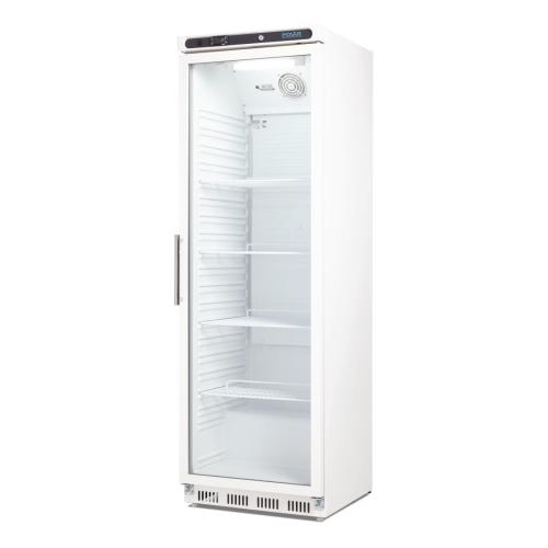 Polar C-Series Upright Display Fridge White - 400Ltr