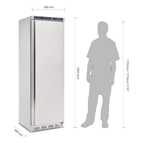 Polar C-Series Stainless Steel Upright Freezer - 365Ltr