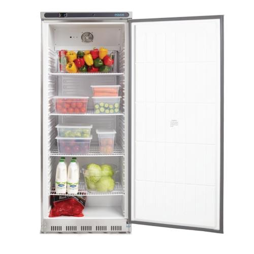 Polar C-Series Stainless Steel Upright Fridge - 600Ltr
