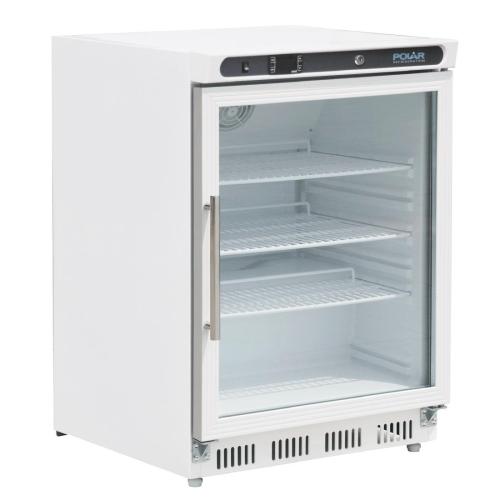 Polar C-Series Under Counter Display Fridge White - 150Ltr