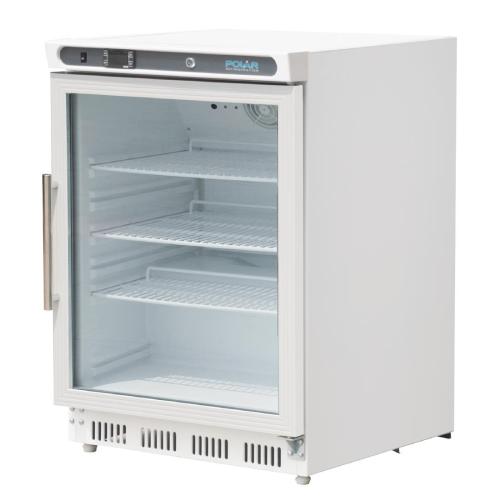 Polar C-Series Under Counter Display Fridge White - 150Ltr