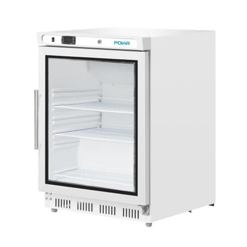 Polar C-Series Under Counter Display Fridge White - 150Ltr