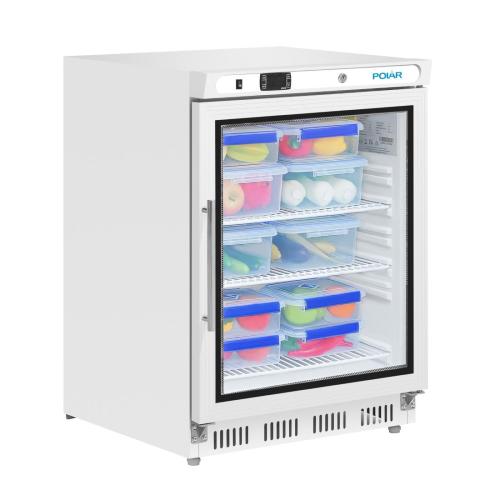 Polar C-Series Under Counter Display Fridge White - 150Ltr