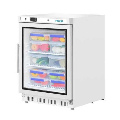 Polar C-Series Under Counter Display Fridge White - 150Ltr