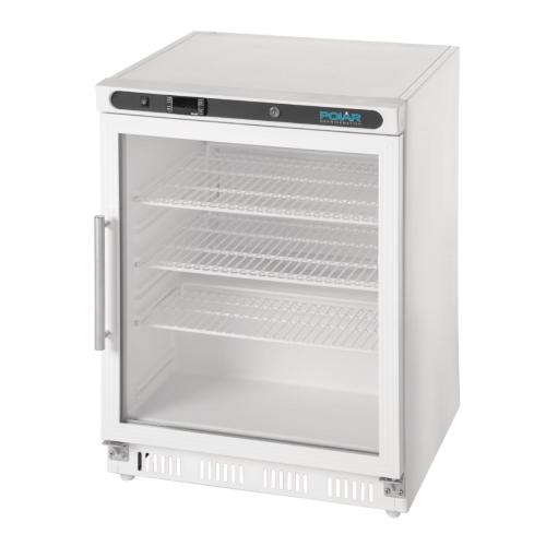 Polar C-Series Under Counter Display Fridge White - 150Ltr