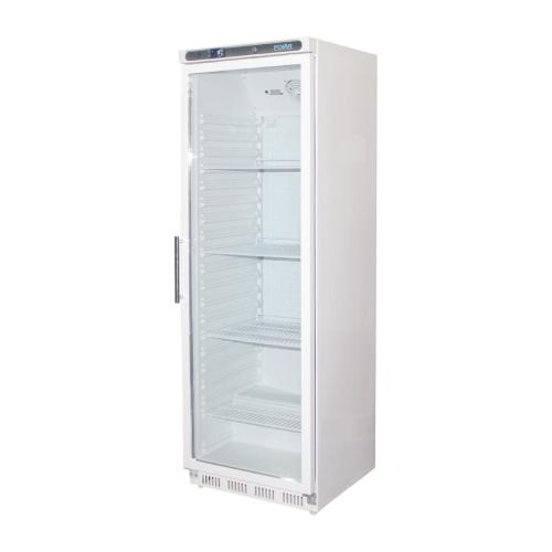 Polar C-Series Upright Display Fridge White - 400Ltr