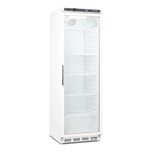 Polar C-Series Upright Display Fridge White - 400Ltr