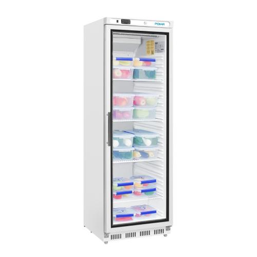 Polar C-Series Upright Display Fridge White - 400Ltr