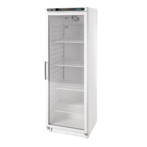 Polar C-Series Upright Display Fridge White - 400Ltr