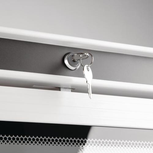 Polar C-Series Upright Display Fridge White - 600Ltr