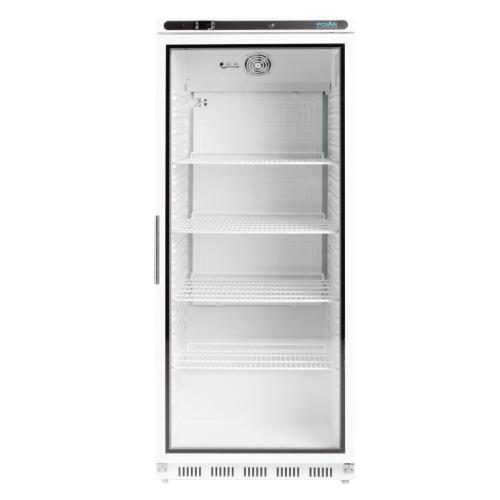 Polar C-Series Upright Display Fridge White - 600Ltr