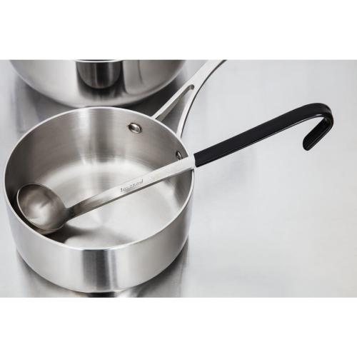 Vogue Heavy Duty Ladle Black St/St - 30ml 1fl oz