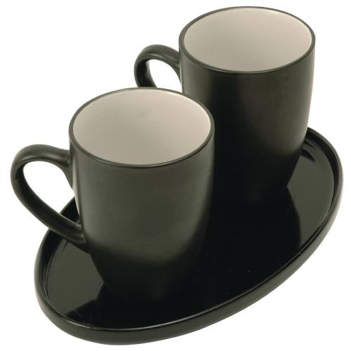 Small Oval Tray Black