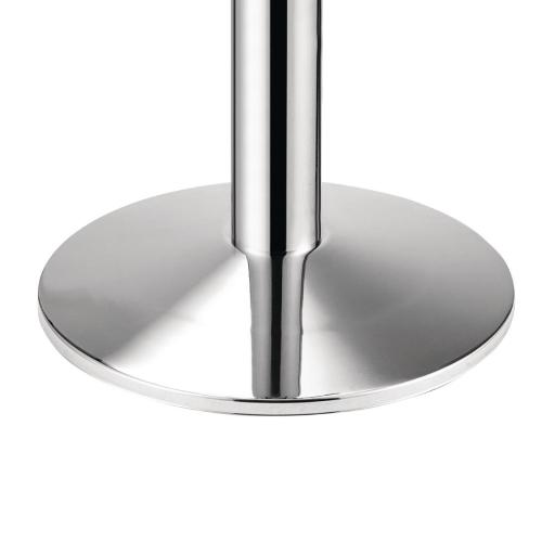 Bolero Chrome Round Tulip Base - 430mm