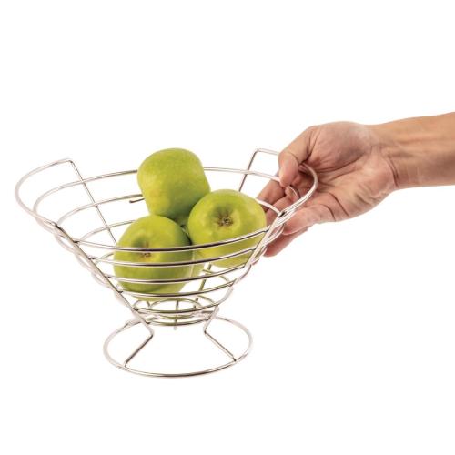 Olympia Fruit Bowl St/St - 160x280mm