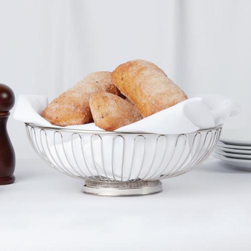 Olympia Bread/Fruit Bowl St/St - 90x255mm