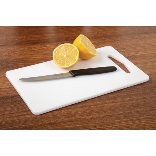 Low Density Cutting Board White - 150x250x6mm 6x10x1/4"