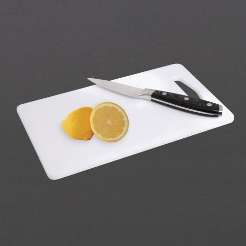 Low Density Cutting Board White - 150x250x6mm 6x10x1/4"