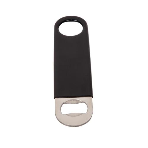 Olympia Bottle Opener Black PVC Grip