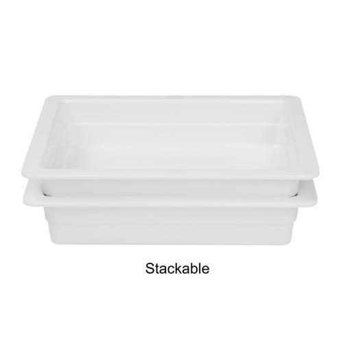 Olympia Kristallon Melamine Dish GN - 1/2 65mm