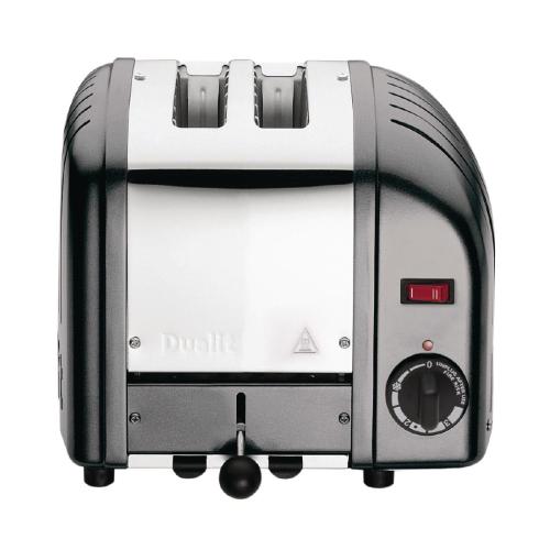 Dualit 2 Slice Vario Toaster Metallic Charcoal