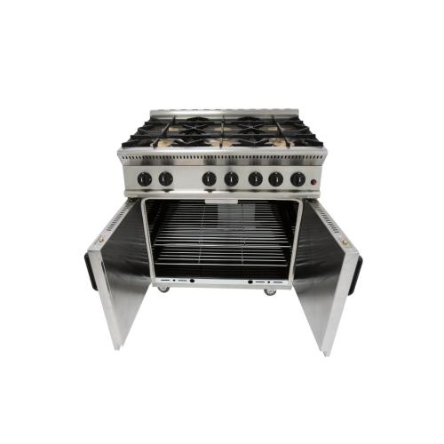 Parry 600 Series Oven Range GB6N Nat Gas (Direct)
