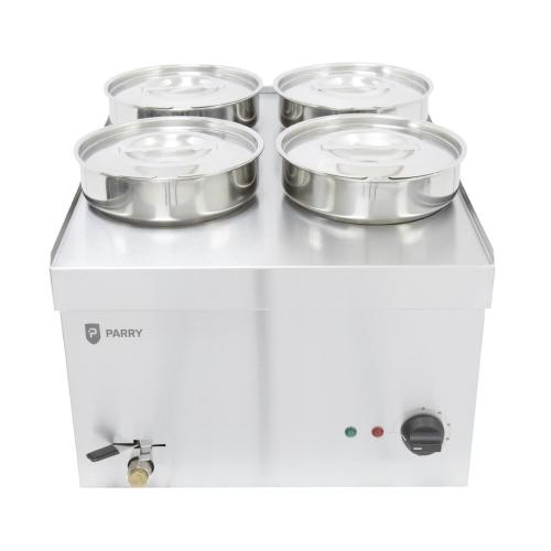 Parry 600 Series 4 Pot Wet Bain Marie (Direct)