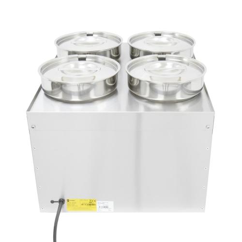 Parry 600 Series 4 Pot Wet Bain Marie (Direct)