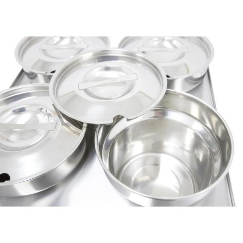Parry 600 Series 4 Pot Wet Bain Marie (Direct)