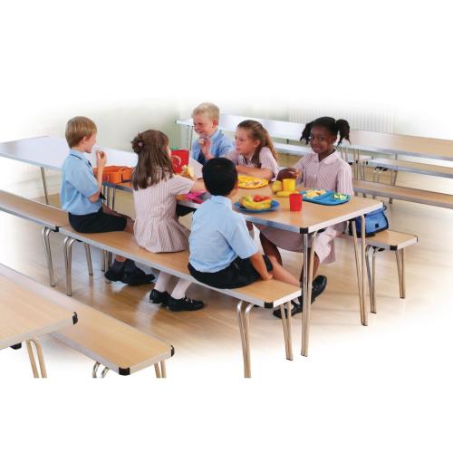 Gopak Contour Stacking Bench (Oak Effect) - 1830x254x432mm (Direct)