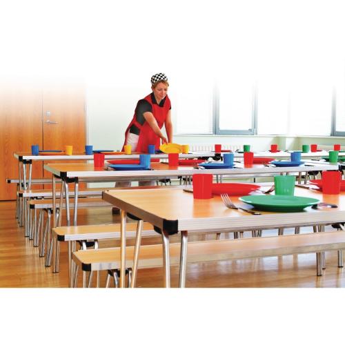 Gopak Contour Stacking Bench (Oak Effect) - 1830x254x432mm (Direct)