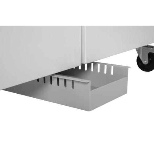 Polar G-Series Upright Double Door Freezer White - 1200Ltr