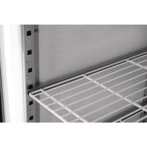 Polar G-Series Upright Double Door Freezer White - 1200Ltr