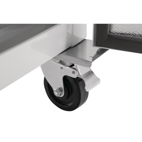 Polar G-Series Upright Double Door Freezer White - 1200Ltr