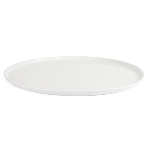 Olympia Whiteware Pizza Plate Small Rim - 330mm (Box 4)
