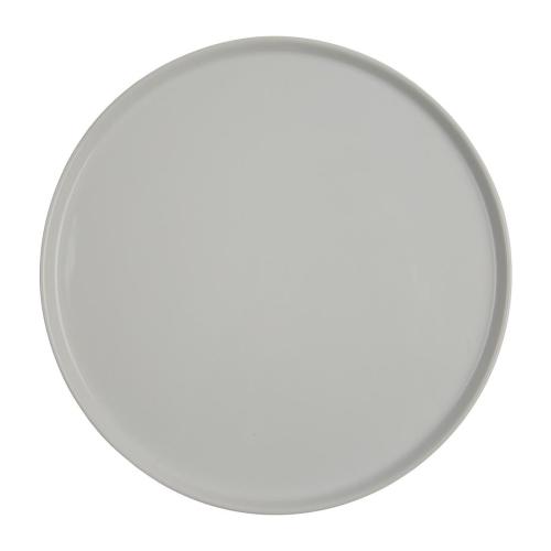 Olympia Whiteware Pizza Plate Small Rim - 330mm (Box 4)